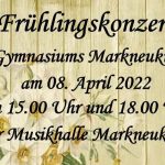 Read more about the article 29.03.22 / Frühlingskonzert: Kartenvorverkauf