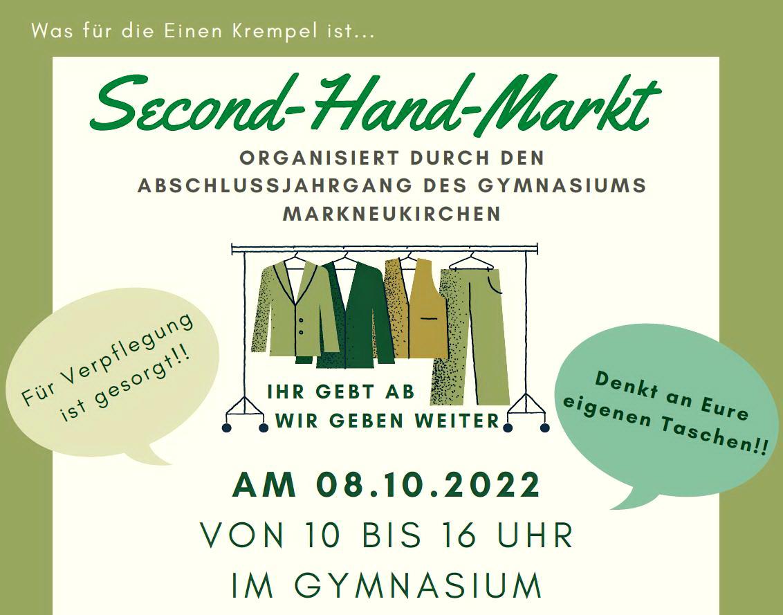 You are currently viewing 08.10.22 / Second-Hand-Markt
