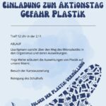 Read more about the article 12.05.23 / Gefahr durch Plastik