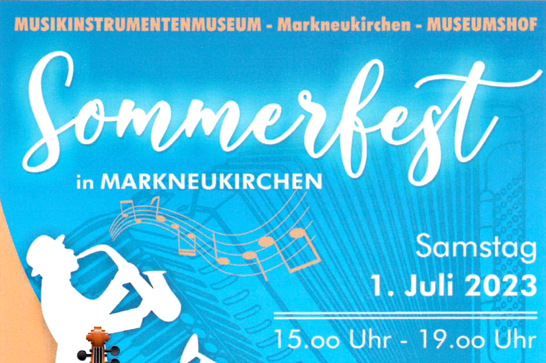 You are currently viewing 01.07.23 / Sommerfest der Musikschule Vogtland in Markneukirchen