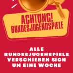 Read more about the article 29.-31.08.23 / Änderung Bundesjugendspiele
