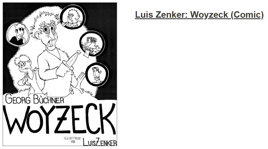 You are currently viewing 06.12.23 / „Woyzeck“: Luis Zenker verwandelt Georg Büchners Dramenfragment in einen Comic
