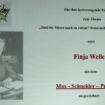 Read more about the article 25.03.24 / Finja Weller mit Max-Schneider-Preis ausgezeichnet