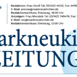 Read more about the article 03.05.24 / Unser Gymnasium in der Markneukirchner Zeitung