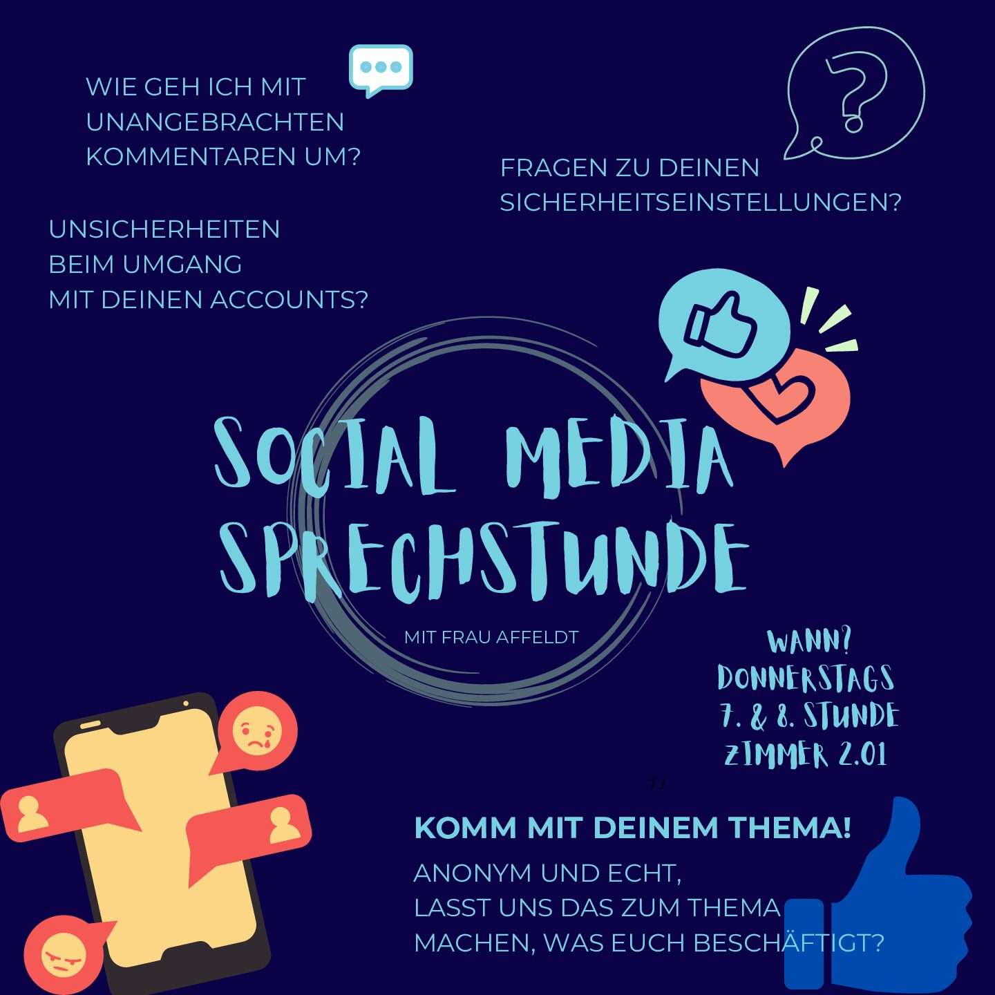 Du betrachtest gerade NEU: Social Media Sprechstunde mit Frau Affeldt